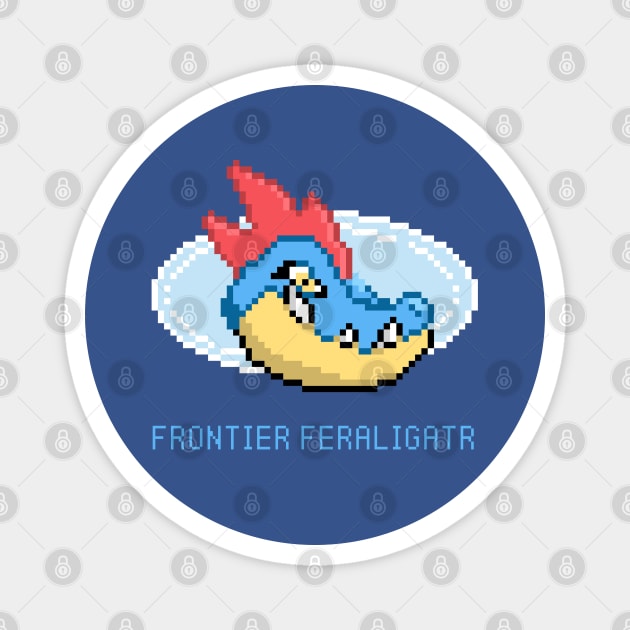 Frontier Feraligatr Magnet by Super Good Art